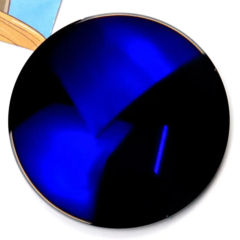 [lenb] Lentille photogrey plano (bleue)