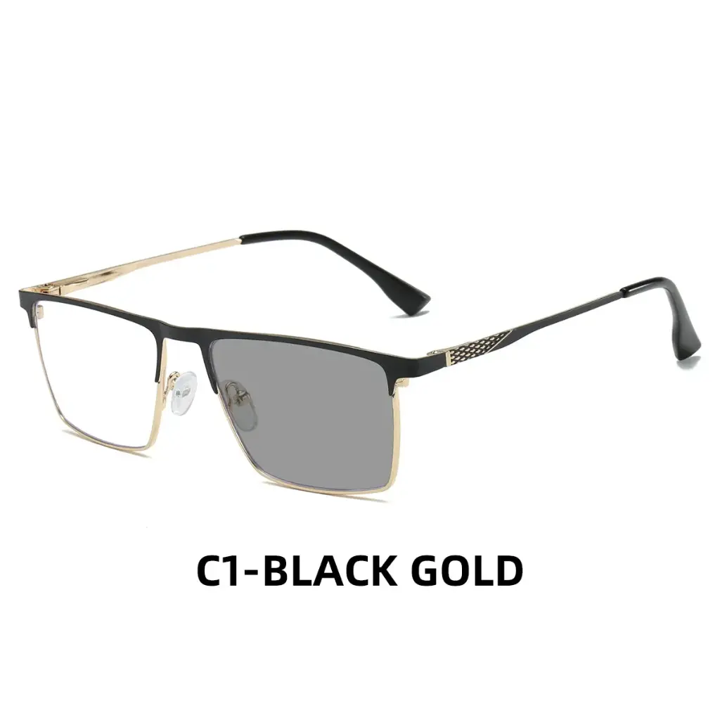 [ptc09no] Lunettes photochromiques PTC09 (Noir or)