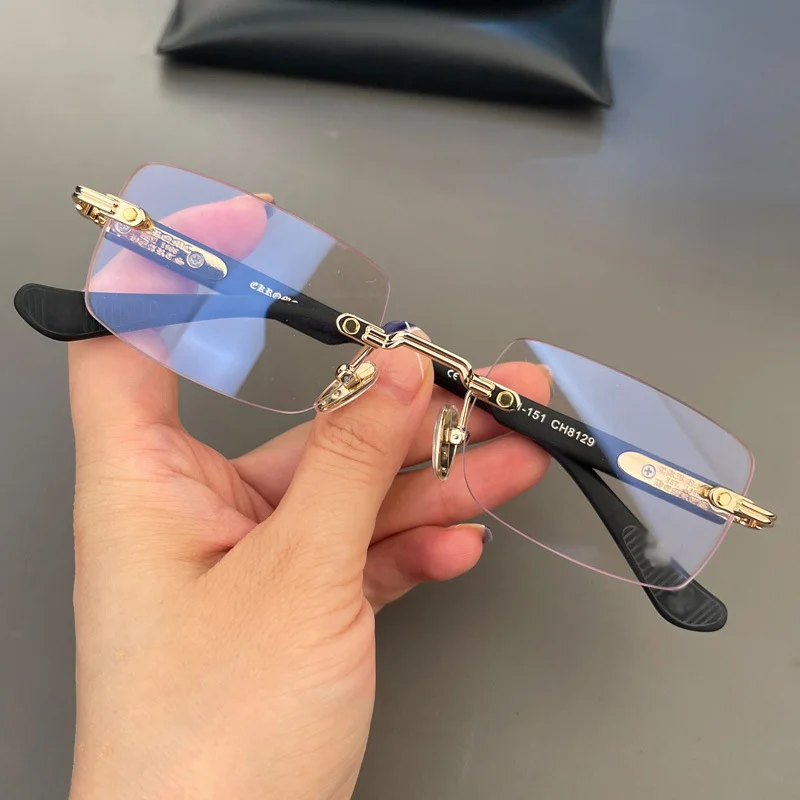 [abl18no] Lunettes anti lumière bleue ABL18 (Noir or)