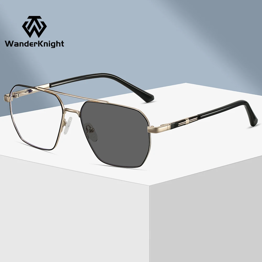 [ptc08no] Lunettes photochromiques PTC08 (Noir or)